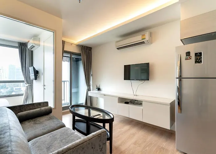 別荘 Phrom Phong 43F Rooftop Pool Workation 27 Monitor, Gym, Bts Airport Pickup