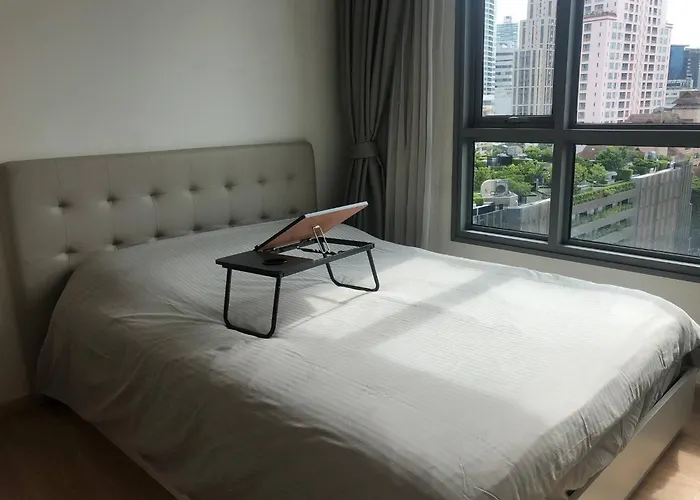 別荘 Phrom Phong 43F Rooftop Pool Workation 27 Monitor, Gym, Bts Airport Pickup
