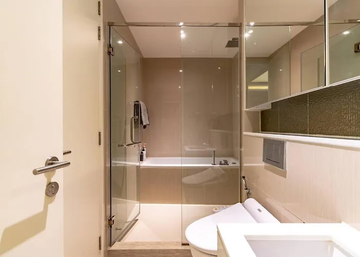 Phrom Phong 43F Rooftop Pool Workation 27 Monitor, Gym, Bts Airport Pickup 別荘 *