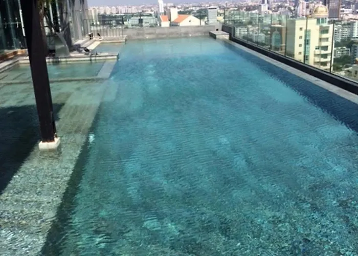Phrom Phong 43F Rooftop Pool Workation 27 Monitor, Gym, Bts Airport Pickup バンコク都
