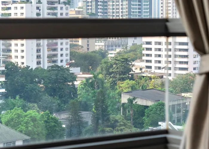 Phrom Phong 43F Rooftop Pool Workation 27 Monitor, Gym, Bts Airport Pickup 別荘 バンコク都